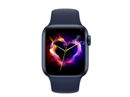 Smartwatch De 1,85 Polegadas Com Carregamento Sem Fio, Chamadas Bluetooth E Nfc (azul)