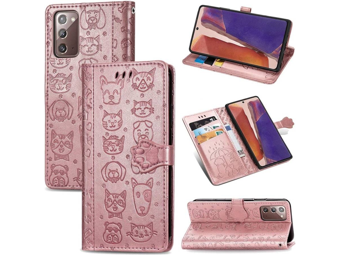 Capa Samsung Galaxy Note 20 HONGWE. Rosa