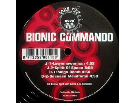 Vinil Lawnmowerman, Bionic Commando John Doe Records