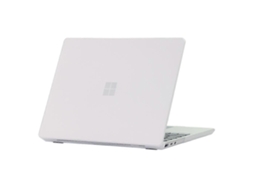 Capa Fosca Para Microsoft Surface Laptop Go 3 2 1 12,4 Polegadas Proteção Rígida Para Laptop Branco Brilvibera (1943 2013)
