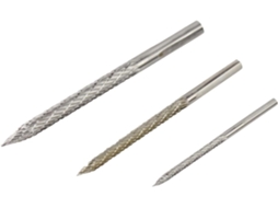 Conjunto De 3 Brocas De Carboneto Para Reparo De Pneus, 3 Mm X 60 Mm, 4