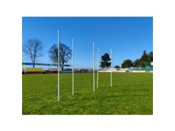 Conjunto de 5 postes de slalom brancos POWERSHOT TU