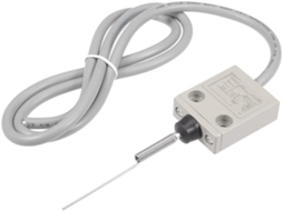 Interruptor De Limite Mola Flexível Tz 3169, Compacto, Pré Cabeado, 1nf + 1