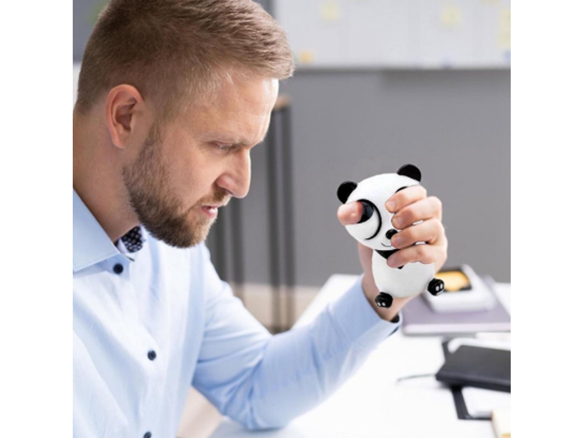 Primerox brinquedo Sensorial de Alívio de Estresse com Olhos Pop Out para Crianças e Adultos Panda