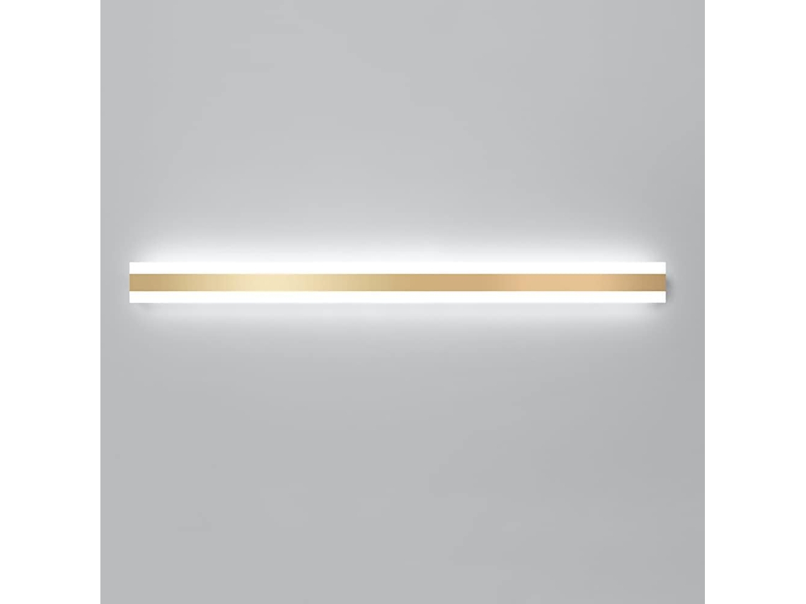 Applique Mural De Metal, De Acrílico, À Prova D'água, Led, Linear, Para Varanda, Exterior