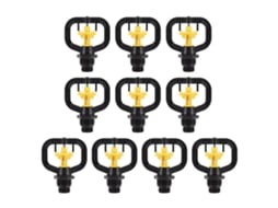 10 Bicos Rotativos Jardim Irrigação G1/2 G3/4 10pcs