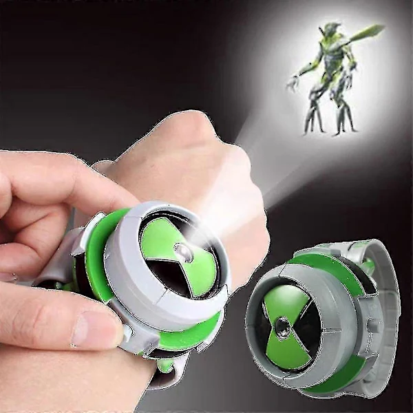 Relógio Projetor Ben 10 Omnitrix Protetor da Terra Brinquedo de Pulso BRILVIBERA