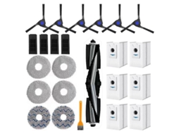 Peças De Reposição Para Deebot X2 Omni / X2 Pro / Dex86 Escova Principal, Escova Lateral, Filtro Hepa, Pano De Esfregão, Saco De Pó Brilvibera