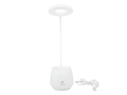 Lâmpada de Mesa Recarregável Dobrável 3 Fontes de Luz Usb Olho Protegido S/MARCA