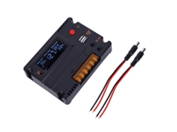 Regulador de Carga Solar HKJ com LCD 12V/24V 30A automático