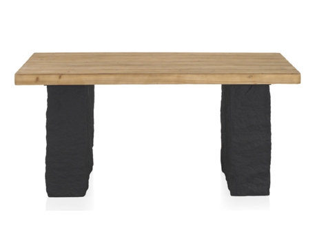 Mesa Mola Madeira e Base Poliresina Mgo