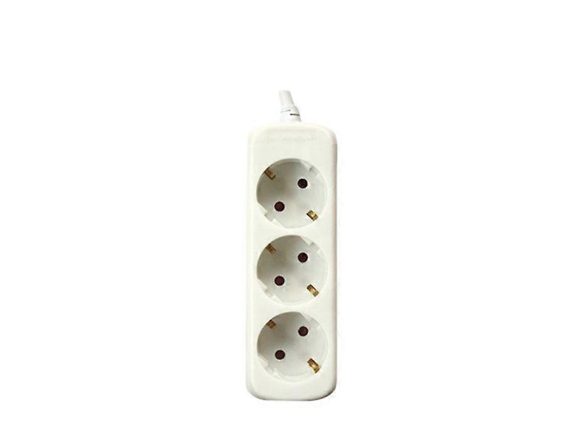 Régua De Tomadas Silver Electronics 3 Tomadas Cabo De 1,5 M Schuko Branca Olysi Shop