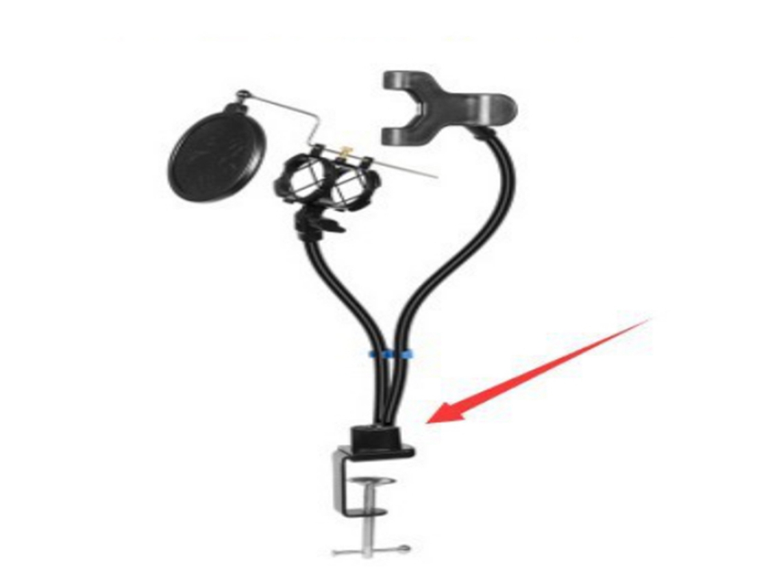 Suporte de Microfone LAXISCREED para Ktv e Gravação