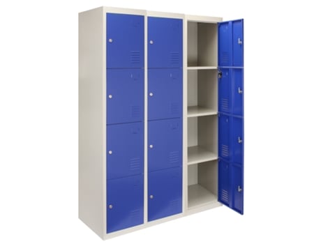 Estante MONSTER RACKING 4 Portas (Azul - 45x114x180cm)