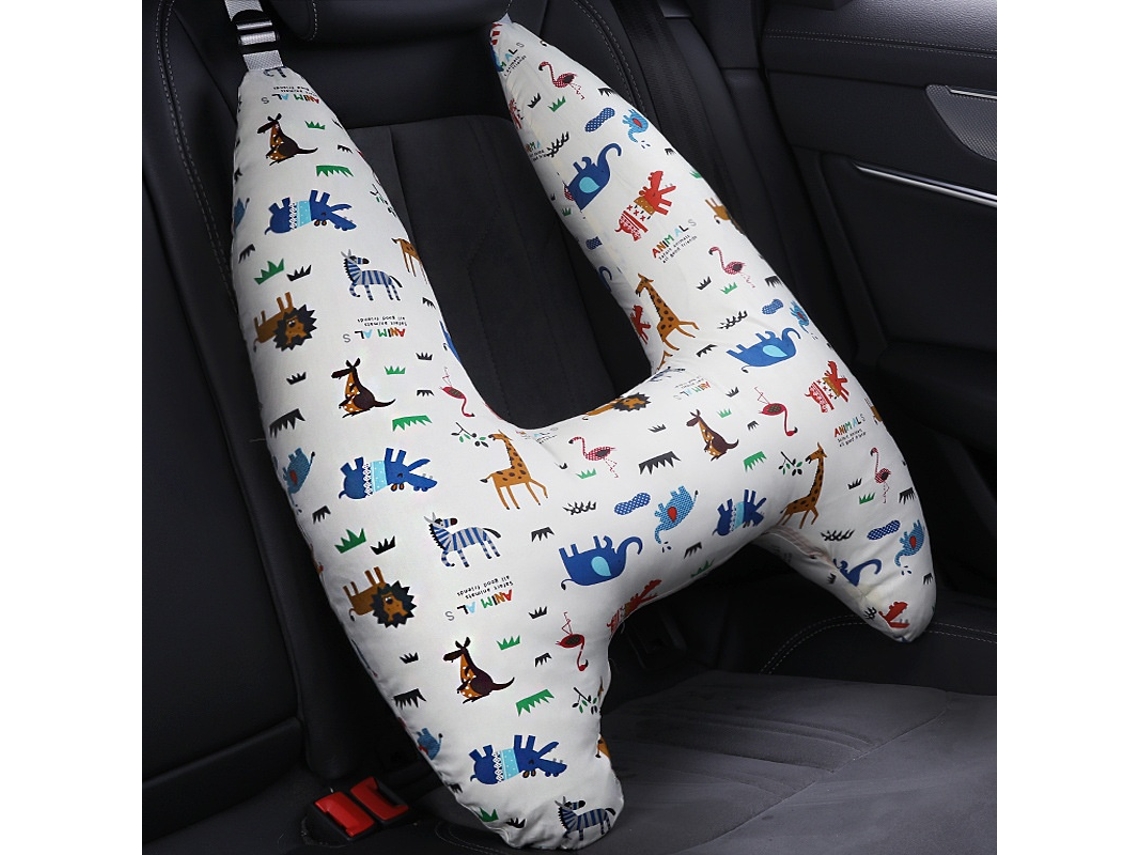 Almofada De Apoio Para Cabeça E Pescoço No Carro, Com Suporte Lateral, Estilo 7, Elysve