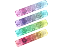Conjunto De 4 Rolos Corretivos 2 Em 1 Com Cabeças Duplas Para Uso Escolar E Comercial.