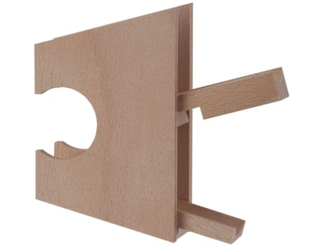 Puzzle XYLOBA Madeira - Bege - 8 x 9 x 3 cm)