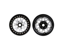 Mali aro de Liga de Alumínio Beadlock 2.2in Hub 4pcs para Trax4 Scx10 90046 Axi03007 Redcat Gen8 Carro Controle Remoto 1/10