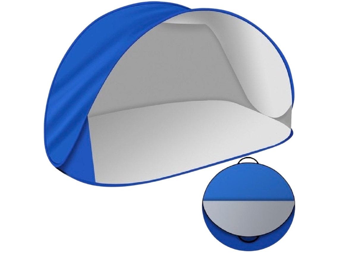 Tenda de praia dobrável com proteção UV30+, 150x100x80 cm