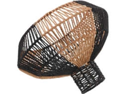 Luminária De Teto Suspensa De Corda De Papel Natural Trançada À Mão, 30 Cm, Estilo