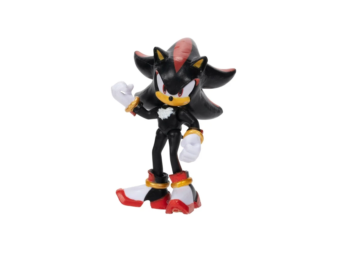Sonic The Hedgehog Shadow Figura 6 cm (Idade Mínima Recomendada: 3 anos)