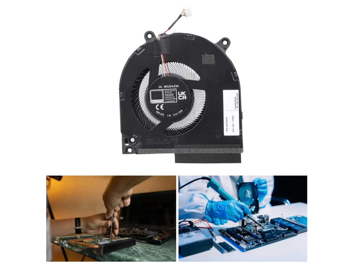 Ventilação SFUSHOS para CPU e GPU com Dissipador Térmico 12V