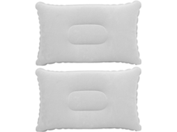 Travesseiro Inflável Perfeito Para Viagens, Camping, Atividades Ao Ar Livre E Pesca. Pacote Duplo Com Dois Travesseir Aquaforge (2 Unidades)