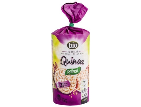 Tostas SANTIVERI Tortitas De Arroz Quinoaramos-Sin Gluten