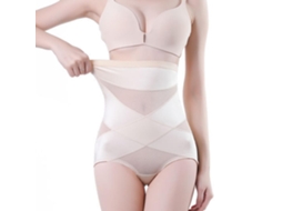 Calcinha Modeladora De Abdômen Com Efeito Compressivo E Apoio High Waist Para Mulheres