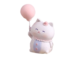 Figura De Gato Mini Brinquedo Laxiscreed Para Decorar E Presentear
