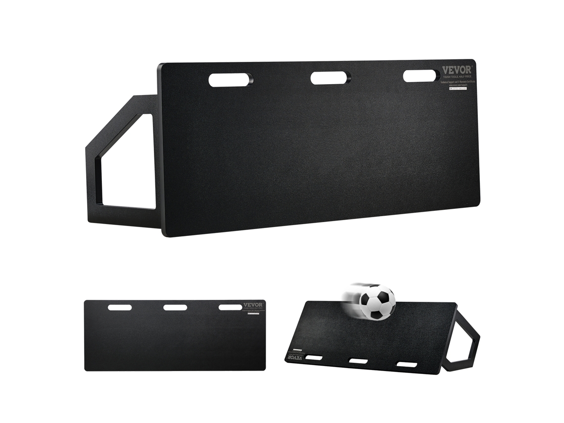 VEVOR Portable Football Wall Backboard 115 X 45 Cm 2 Ângulos