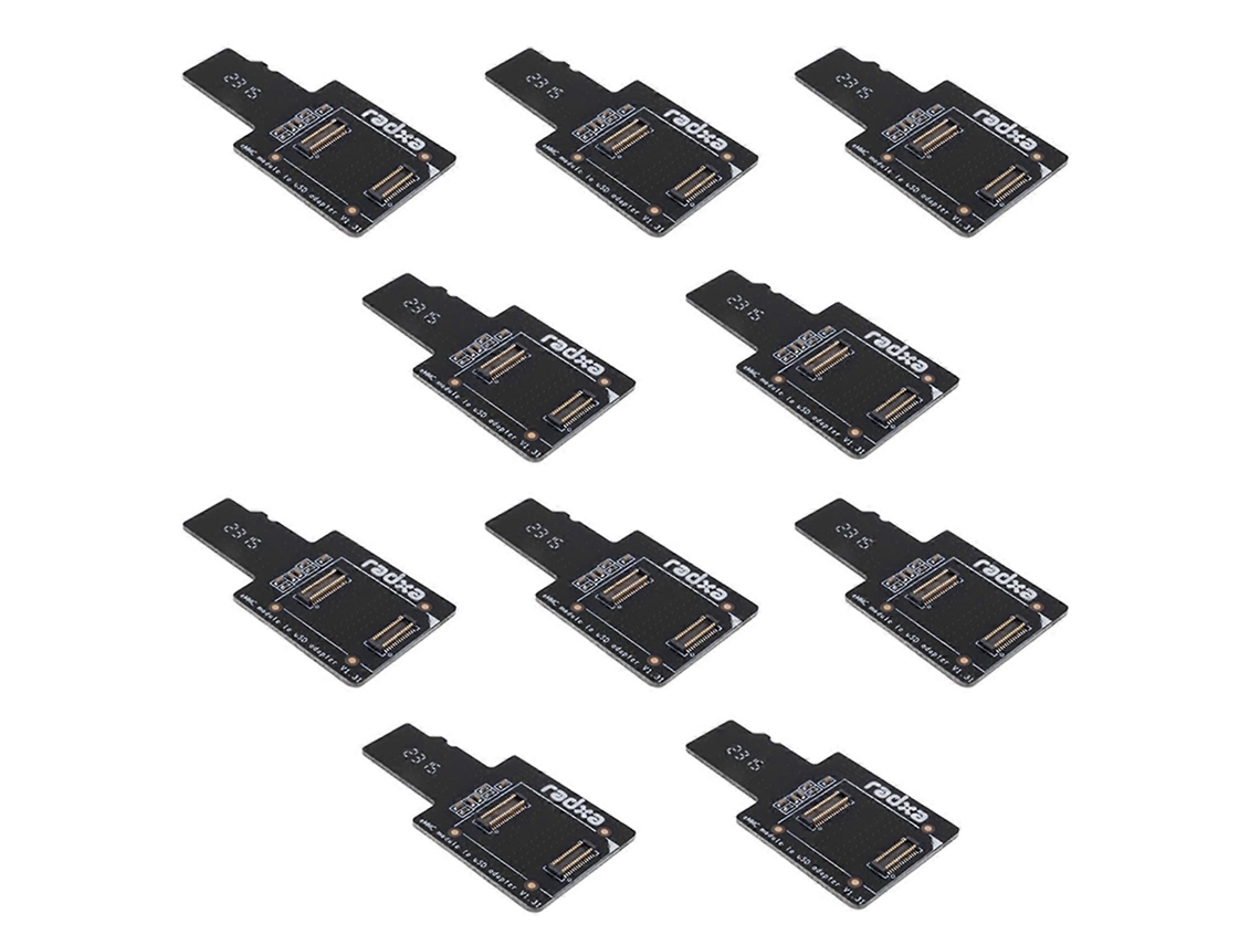 10x Placa Emmc Para Usb Adaptador Emmc Para Microsd Módulo Microsd Emmc Compatível Com Rock Pi 4a 4b