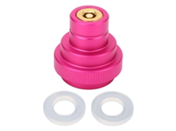 Adaptador De Co2 Para Água Gasificada Com Fio Macho Tr21 4 Conector Para Garrafa De Co2 Terra Pink