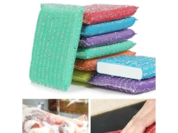 20 X Esponja de Limpeza para Pratos de Espuma Limpador de Limpeza Escova Almofada de Limpeza para Cozinha
