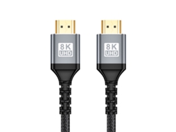 Cabo Hdmi 2.1 48gbps 8k60hz 4k144hz 1080p240hz 100cm AQUAFORGE
