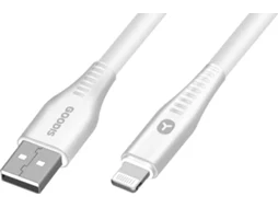 Cabo Lightning  Goodis C19 (1 m - Branco)
