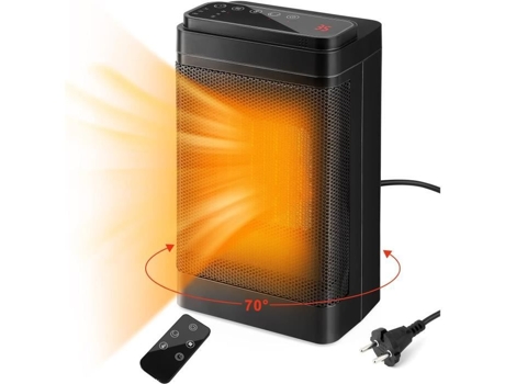 Victop 1500W Aquecedor Elétrico de Cerâmica com Economia de Energia Ptc Aquecedor com Ventilador Aquecedor de Espaço Portátil com S65 SSS