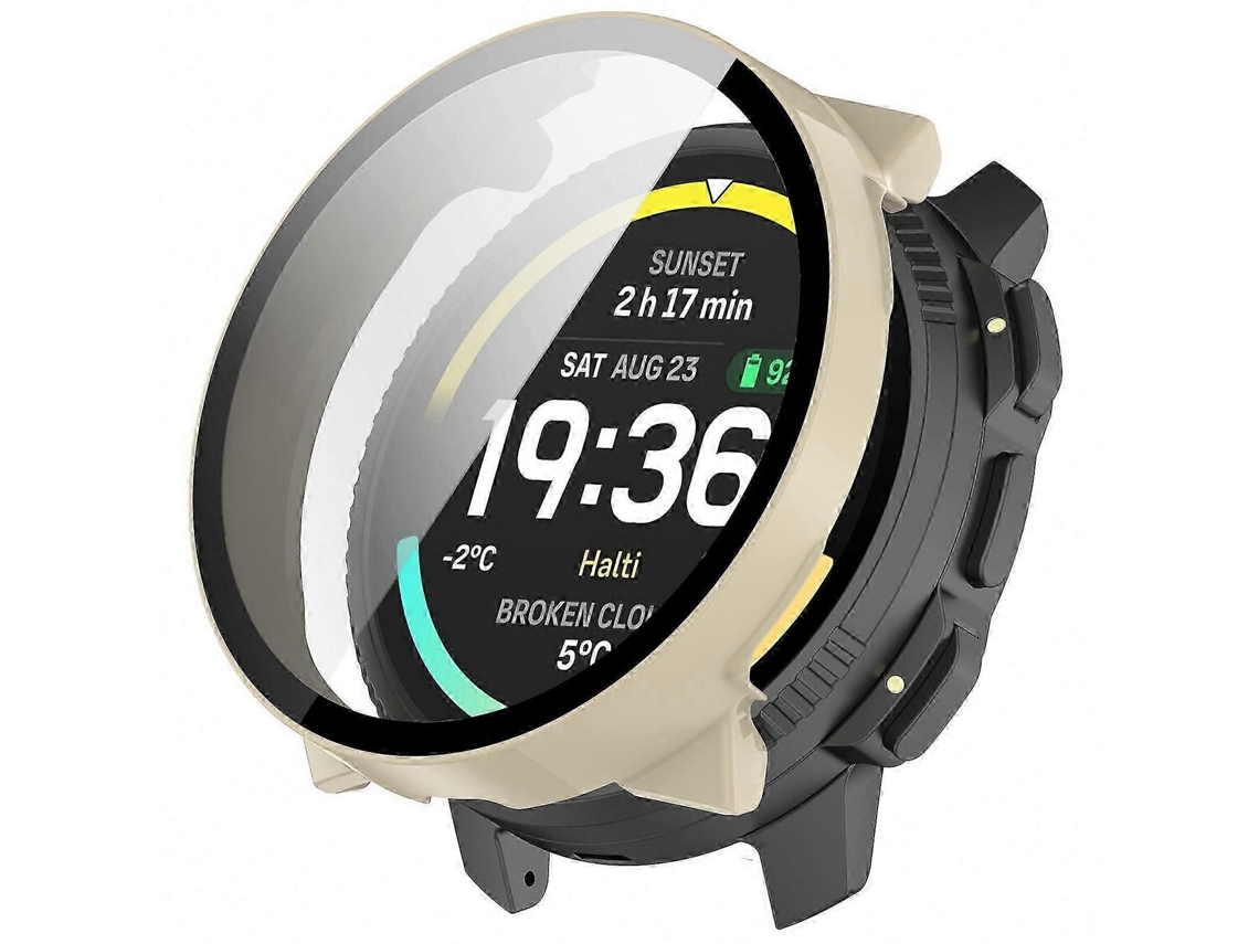 Capa Resistente Em Policarbonato Com Película De Vidro Temperado Para Smartwatch Vertical 2.