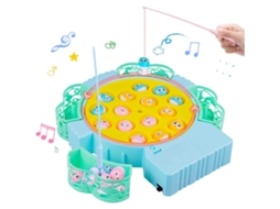 Brinquedos De Pesca Automática Para Crianças Com Tabuleiros Giratórios E Música Brinquedos De Aprendizagem Precoce