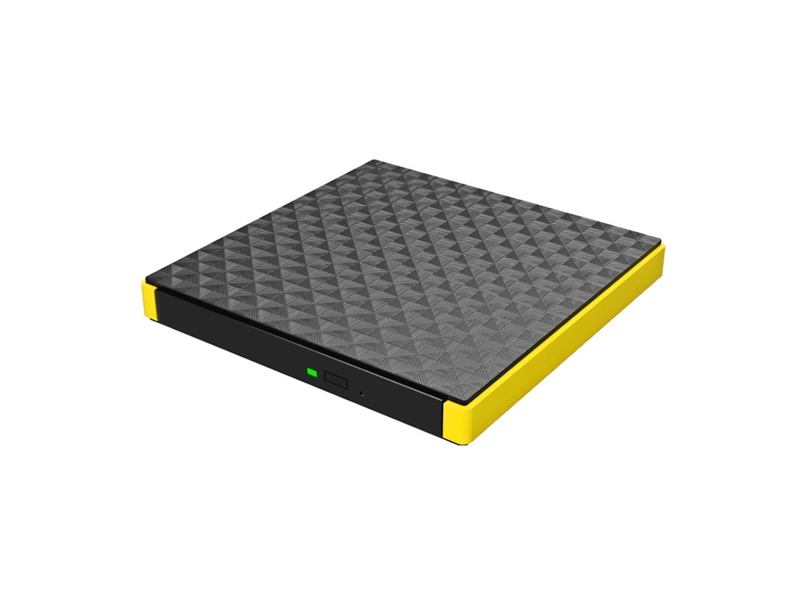 Unidade Óptica Externa Usb 3.0 Tipo c Gravador Bandeja Azul CHARM