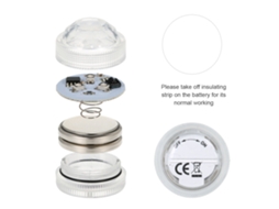 2026 lâmpada Submersível Rgb Led com Controle Remoto Ip68 Resistente À Água Veladora Submarina Colorida 12 Pack