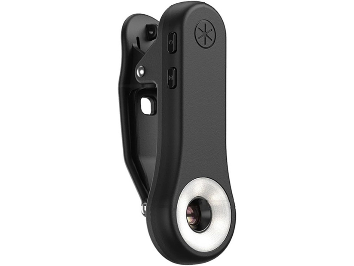 Microscópio De Bolso 200x Para Smartphones Com Redução Brilho Cpl, Detecção Uv E Bateria