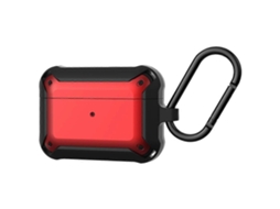 Capa protetora de silicone resistente a impactos, modelo Bumblebee Armor, para fones de ouvido sem fio AirPods Pro. GIECY