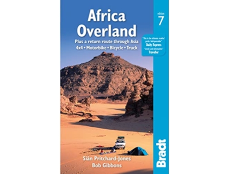Livro Africa Overland de Siân Pritchard-Jones e Bob Gibbons (Inglês)
