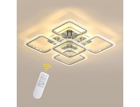 Candeeiro GOECO de Teto Led Moderno Luz de Teto Ajustável 2700K-6500K