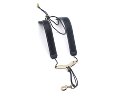 Alça de Ombro Ajustável em Couro para Saxofone Alto/tenor AQUAFORGE