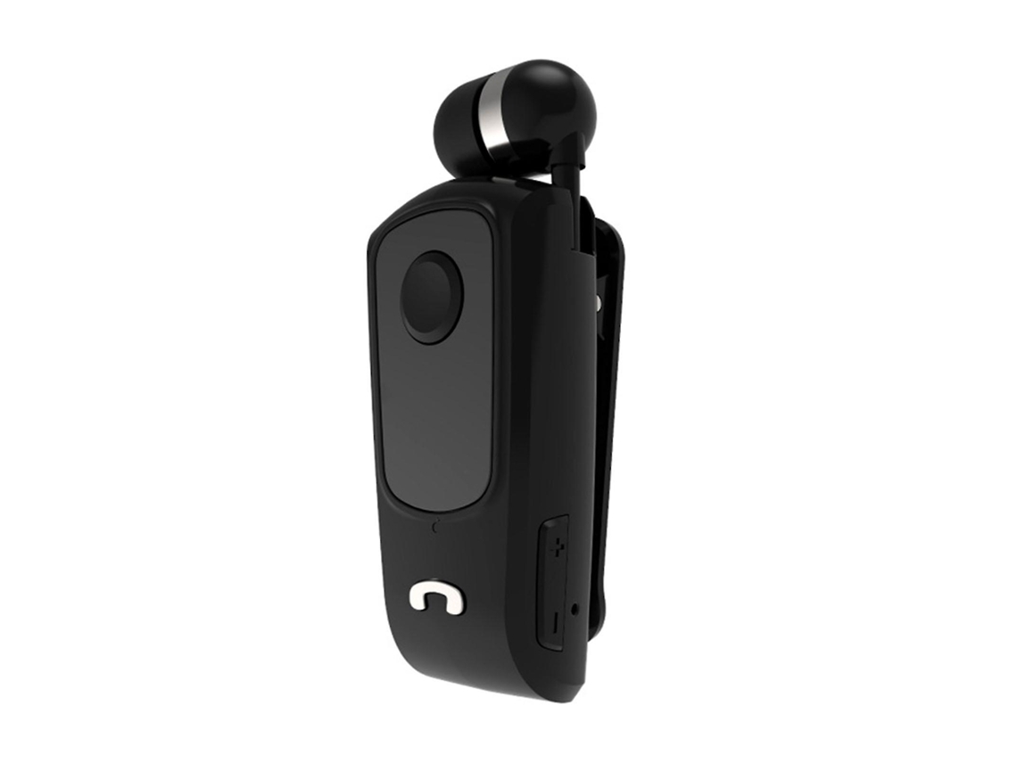 Auriculares Bluetooth Durable Clip Design Black