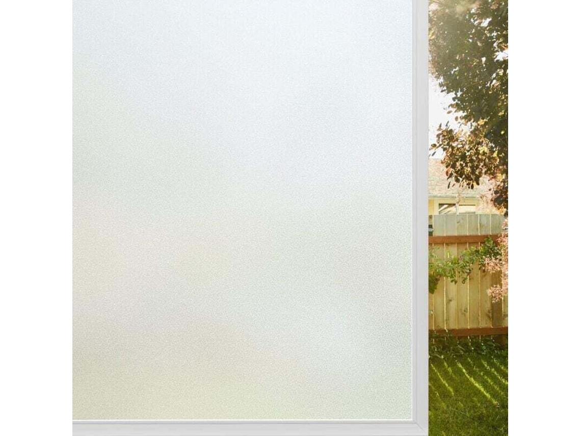 Película Para Janelas Para Proteção Da Privacidade, Película Blackout, Película Eletrostática Para Janelas 44, 5x200cm. Boa Privacidade