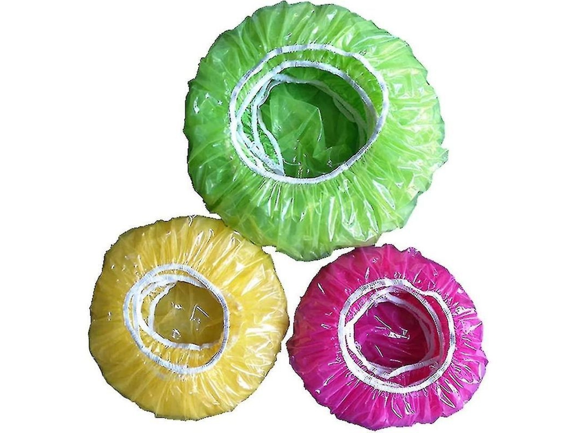 Pack 6 Tampas Plástico para Tigelas, Copos e Panelas. Protetor Alimentos Impermeável. Uso Casa Ou Hotel. CHARM