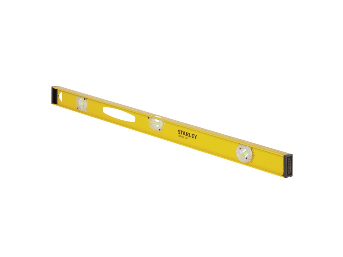 Nível De Viga I Stanley Pro, 180 De 100 Cm Com 3 Bolhas Nível, Multicolorido, 100 Cm, 3 Bolhas De Nível